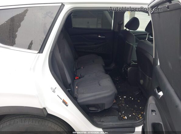 5NMS64AJ8NH421090 2022 HYUNDAI SANTA FE White VIN კოდის სტიკერის ხედი