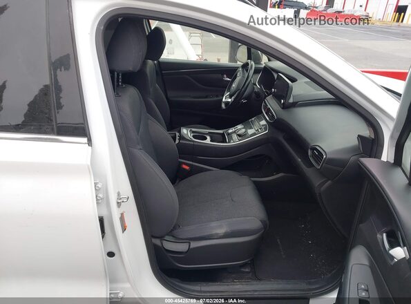5NMS64AJ8NH421090 2022 HYUNDAI SANTA FE White წინა სალონის ხედი