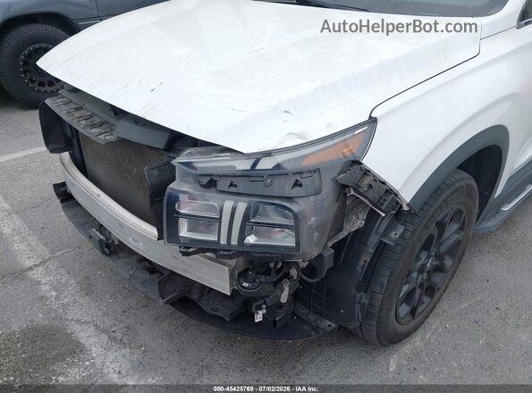 5NMS64AJ8NH421090 2022 HYUNDAI SANTA FE White უკანა სალონის ხედი