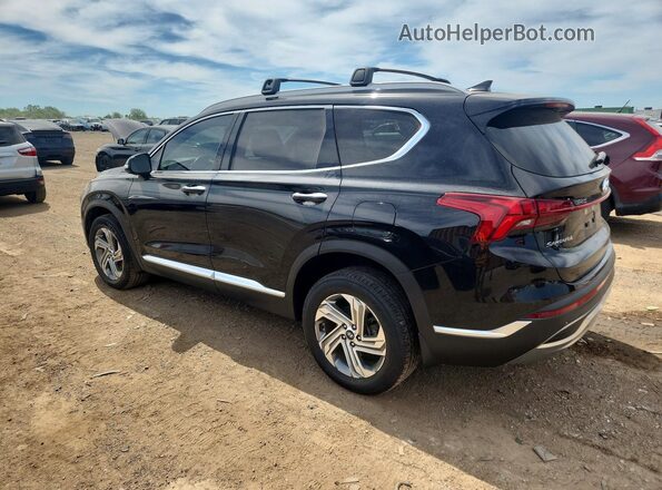 5NMS6DAJ0MH371350 2021 HYUNDAI SANTA Black Rear left