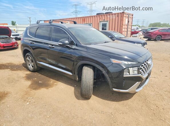 5NMS6DAJ0MH371350 2021 HYUNDAI SANTA Black Front right