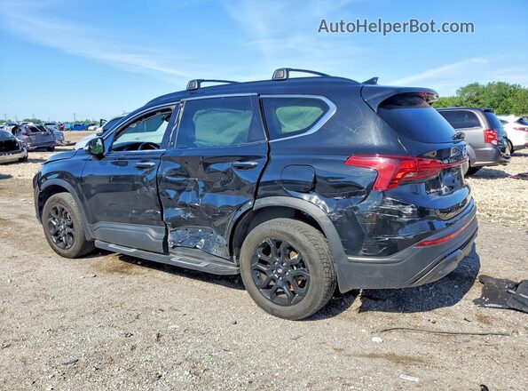 5NMS6DAJ0NH438174 2022 HYUNDAI SANTA Black Задня ліва чверть