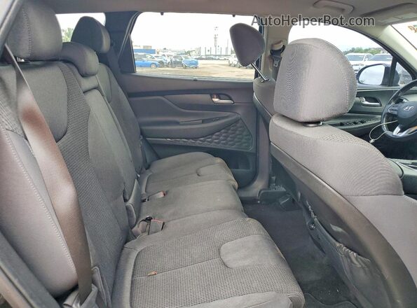 5NMS6DAJ1NH479512 2022 HYUNDAI SANTA Black Vista de los asientos traseros