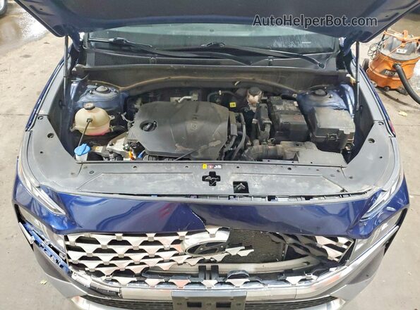 5NMS6DAJ2MH314275 2021 HYUNDAI SANTA Синий Вид подкапотного пространства