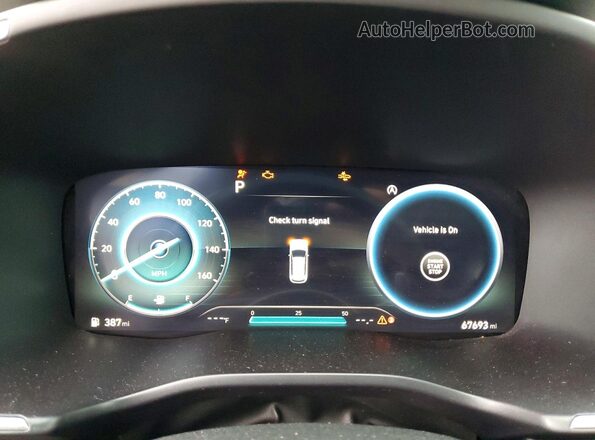 5NMS6DAJ2MH319167 2021 HYUNDAI SANTA Black Սարքավորումների վահանակի տեսք