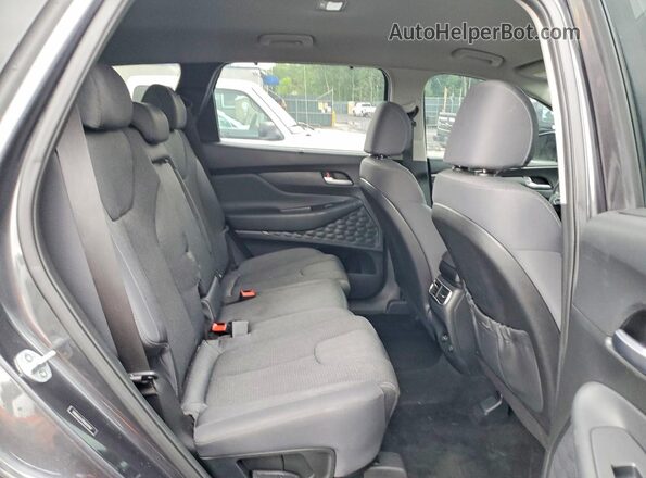 5NMS6DAJ2MH319167 2021 HYUNDAI SANTA Black Սալոնի հետևի տեսք
