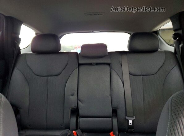 5NMS6DAJ2MH319167 2021 HYUNDAI SANTA Black Հետևի նստատեղերի տեսք