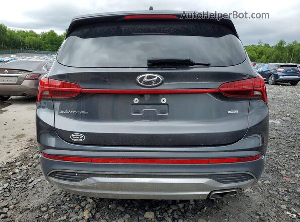 5NMS6DAJ2MH319167 2021 HYUNDAI SANTA Black Հետևի տեսք