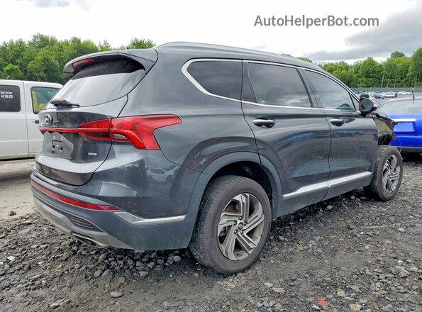 5NMS6DAJ2MH319167 2021 HYUNDAI SANTA Black Հետևի աջ