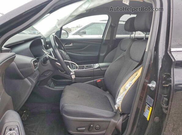 5NMS6DAJ3MH371343 2021 HYUNDAI SANTA Black Սալոնի դիմացի տեսք