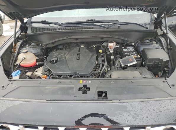 5NMS6DAJ3MH371343 2021 HYUNDAI SANTA Black Շարժիչի բաժամունքի տեսք