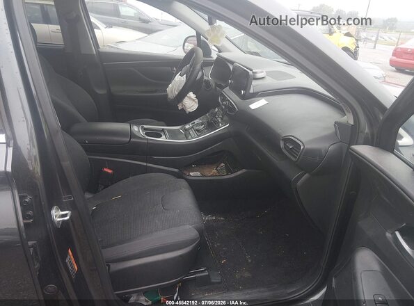 5NMS6DAJ3NH384868 2022 HYUNDAI SANTA FE Gray Vista interior delantera