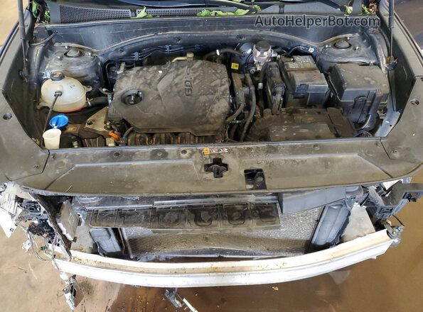 5NMS6DAJ3NH428299 2022 HYUNDAI SANTA Gray ძრავის განყოფილების ხედი