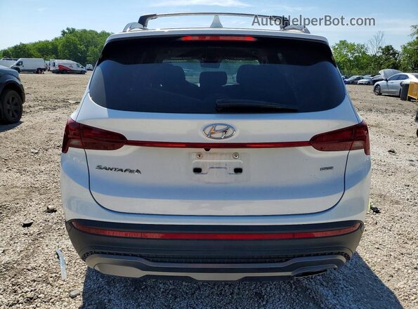 5NMS6DAJ3NH440470 2022 HYUNDAI SANTA White უკანა ხედი