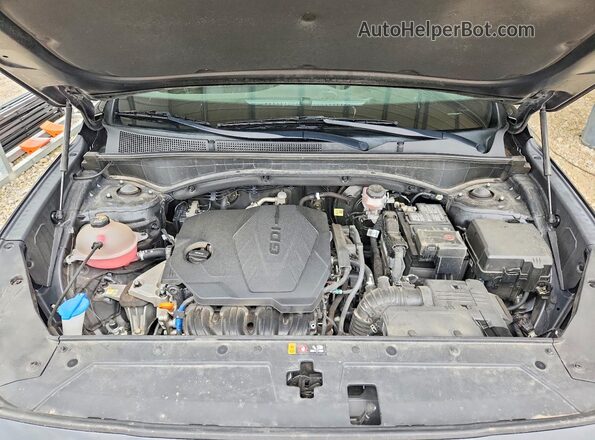 5NMS6DAJ3NH454997 2022 HYUNDAI SANTA Черный Вид подкапотного пространства