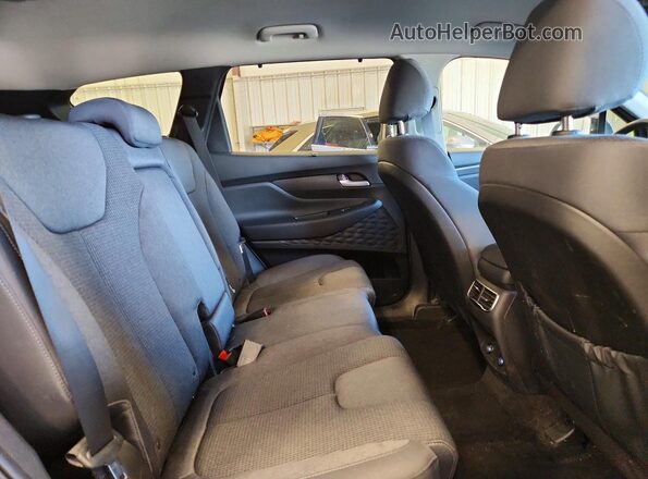 5NMS6DAJ4NH451008 2022 HYUNDAI SANTA Gray Vista interior trasera