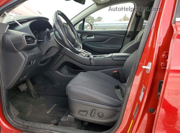 5NMS6DAJ5NH439157 2022 HYUNDAI SANTA Red Vista interior delantera