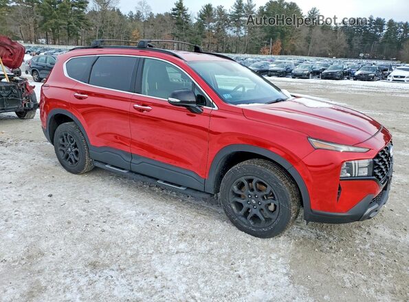 5NMS6DAJ5NH439157 2022 HYUNDAI SANTA Red Delantero derecho
