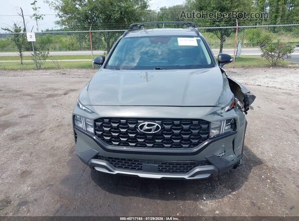 5NMS6DAJ5PH512644 2023 HYUNDAI SANTA FE Gray Widok deski rozdzielczej