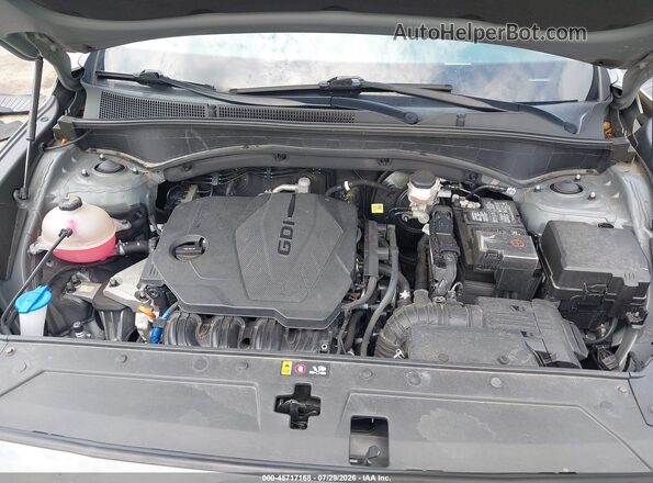 5NMS6DAJ5PH512644 2023 HYUNDAI SANTA FE Gray Widok z tyłu