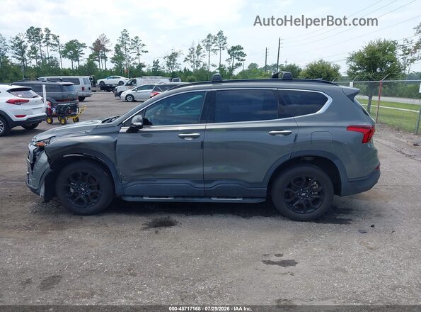 5NMS6DAJ5PH512644 2023 HYUNDAI SANTA FE Gray Widok wnętrza z tyłu