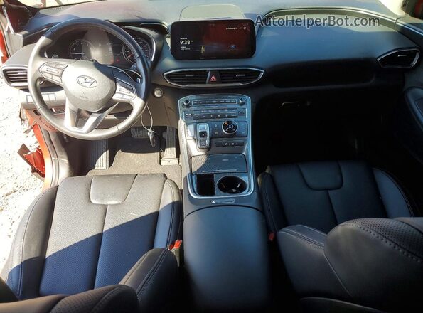 5NMS6DAJ5PH583603 2023 HYUNDAI SANTA Red Вид панелі приладів