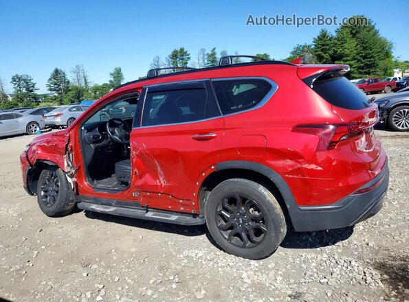 5NMS6DAJ5PH583603 2023 HYUNDAI SANTA Red Задня ліва чверть
