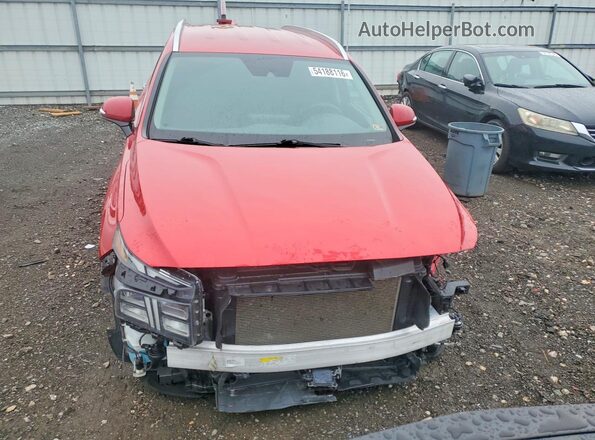 5NMS6DAJ7MH341598 2021 HYUNDAI SANTA Красный Вид спереди