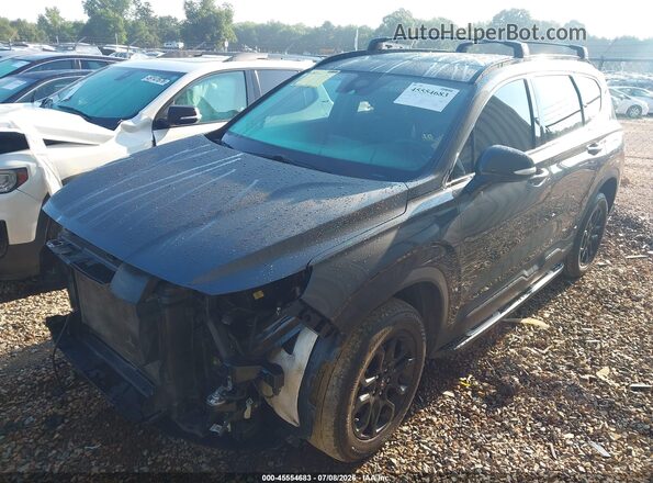 5NMS6DAJ7PH608775 2023 HYUNDAI SANTA FE Gray Przód lewy