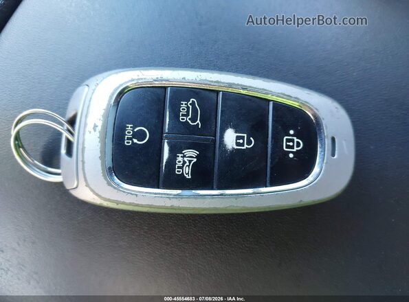 5NMS6DAJ7PH608775 2023 HYUNDAI SANTA FE Gray Widok deski rozdzielczej