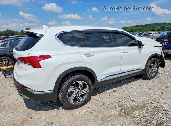 5NMS6DAJ8MH369331 2021 HYUNDAI SANTA White უკანა მარჯვენა