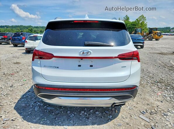 5NMS6DAJ8MH369331 2021 HYUNDAI SANTA White უკანა ხედი