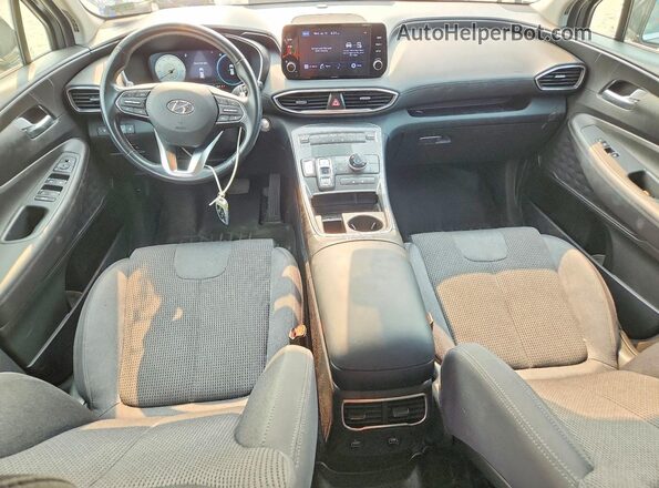 5NMS6DAJXNH387122 2022 HYUNDAI SANTA Gray Вид панелі приладів