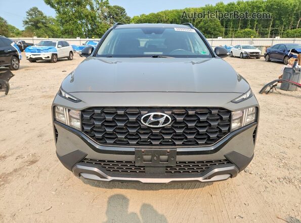 5NMS6DAJXNH387122 2022 HYUNDAI SANTA Gray Вид спереду