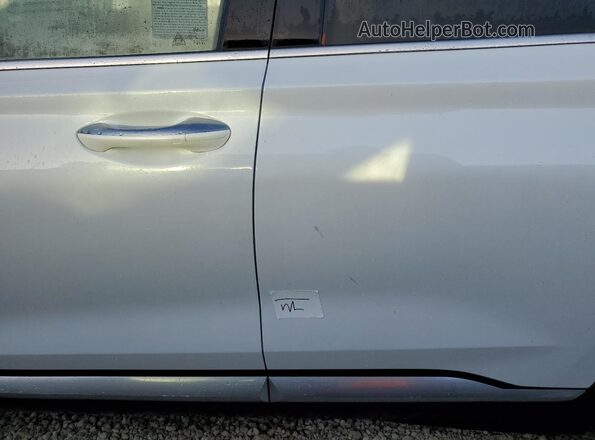 5NMS6DAJXNH421348 2022 HYUNDAI SANTA White Widok naklejki z numerem VIN