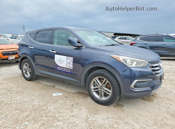 5NMZT3LB0JH062075 2018 HYUNDAI SANTA Gray Вид спереду