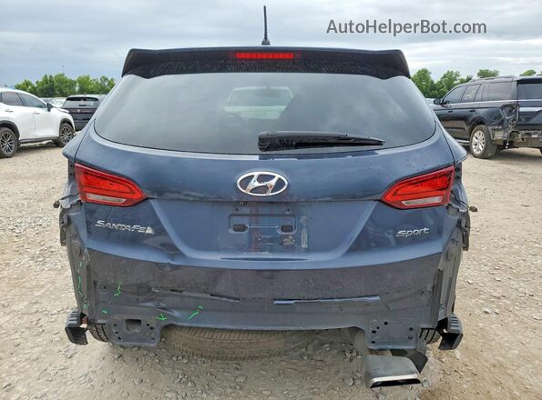 5NMZT3LB0JH062075 2018 HYUNDAI SANTA Gray Вид панелі приладів