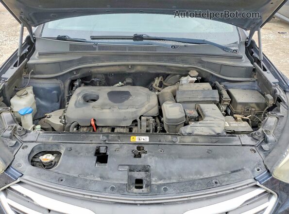 5NMZT3LB0JH062075 2018 HYUNDAI SANTA Gray Панорамний вид салону 360°