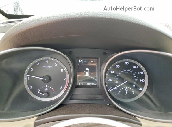 5NMZT3LB0JH062075 2018 HYUNDAI SANTA Gray Вид задньої частини салону