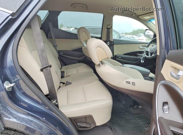 5NMZT3LB0JH062075 2018 HYUNDAI SANTA Gray Вид наклейки з VIN-кодом