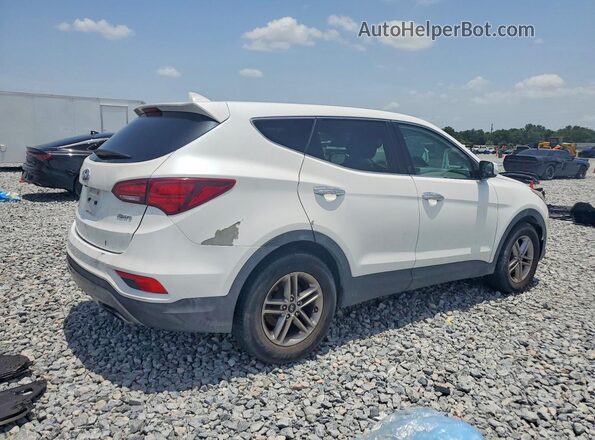 5NMZT3LB1HH035638 2017 HYUNDAI SANTA Белый Задняя правая четверть