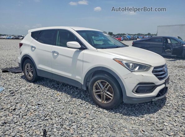 5NMZT3LB1HH035638 2017 HYUNDAI SANTA Белый Передняя правая четверть