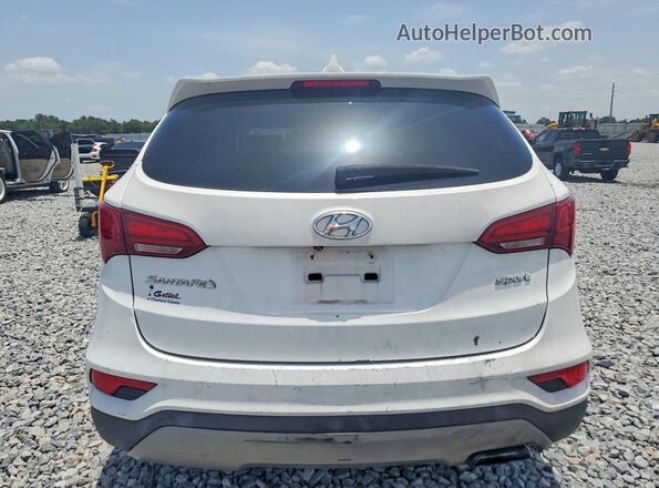 5NMZT3LB1HH035638 2017 HYUNDAI SANTA Белый Вид сзади