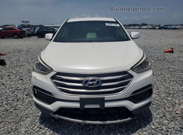 5NMZT3LB1HH035638 2017 HYUNDAI SANTA Белый Вид спереди