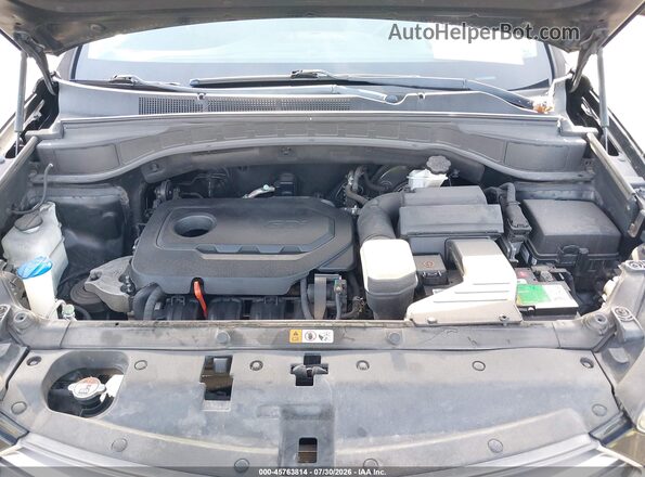 5NMZT3LB2JH080951 2018 HYUNDAI SANTA FE SPORT Black Rear view