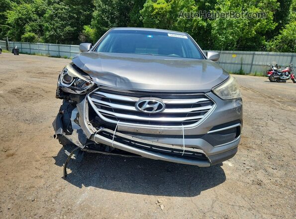 5NMZT3LB3JH101726 2018 HYUNDAI SANTA Silver Вид спереду