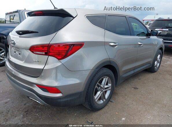 5NMZT3LB4JH071622 2018 HYUNDAI SANTA FE SPORT Серый Задняя правая четверть