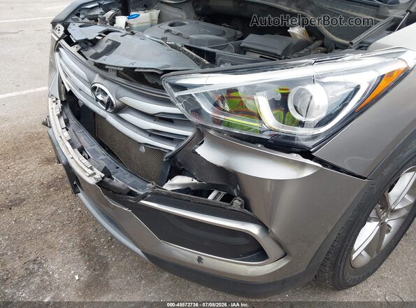 5NMZT3LB4JH071622 2018 HYUNDAI SANTA FE SPORT Серый Вид спереди