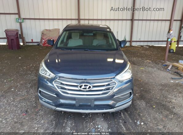 5NMZT3LB4JH082927 2018 HYUNDAI SANTA FE SPORT Blue Սարքավորումների վահանակի տեսք