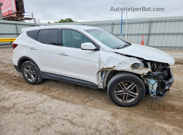 5NMZT3LB5HH024514 2017 HYUNDAI SANTA White Front right